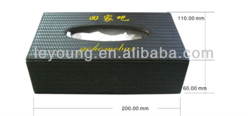Synthetic Leather Napkin Box For Hotel