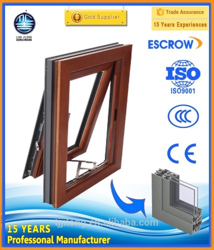 Feelingtop Top Hung Thermal Break Casement Alumunium Window