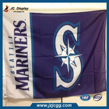 Seattle Mariners MLB Baseball Flag Banner Indoor & Outdoor