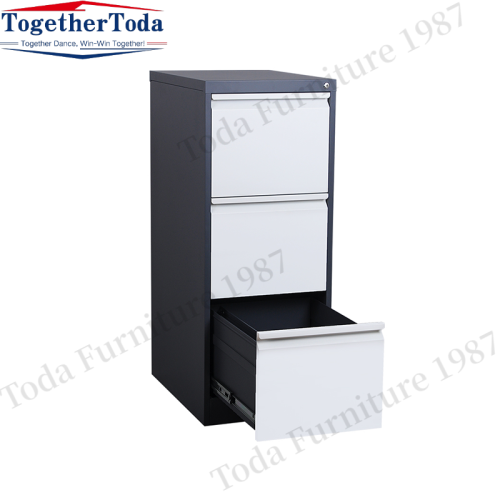 Vertical file cabinet office 3 drawer cabinet