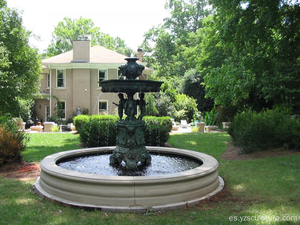 Fuentes de jardín antiguo de bronce al aire libre para la venta