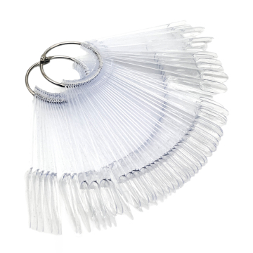 DIY Acrylic Nail Art Art Transparent Tool Gel Display Card