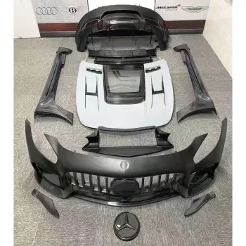 Hot Sale Half Carbon Fiber IMP Style Car Bumpers Body Kit for AMG GT GTS