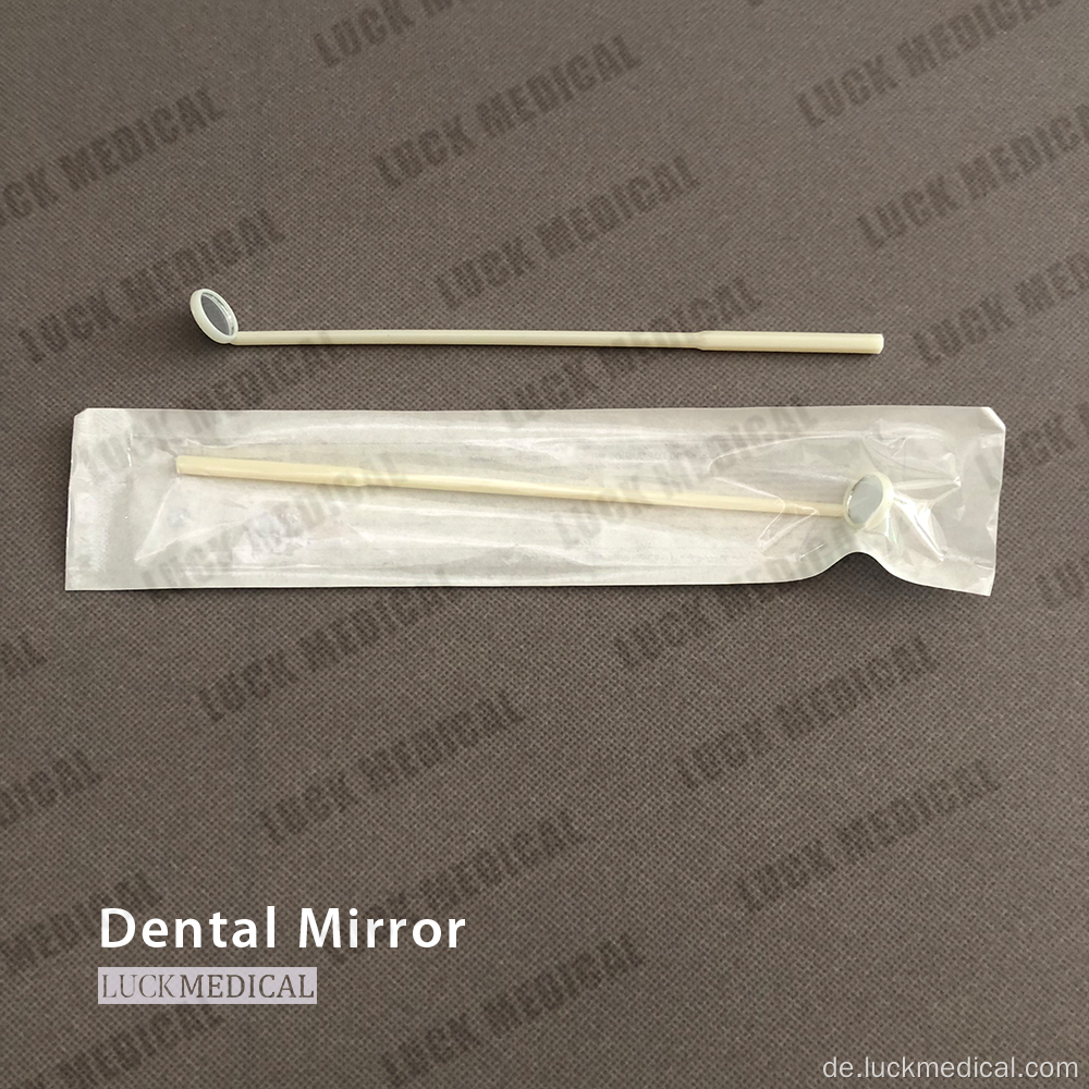 Einweg oraler Spiegel endodontischer Verwendung