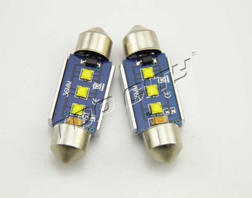 high power led driving lights CANBUS error free dome light for new cars