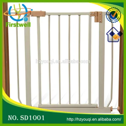 foldable metal safety gate baby milk cow and gate