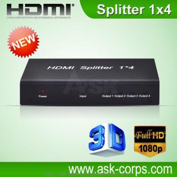 HDMI Splitter 1 in 4 out  Support 3D