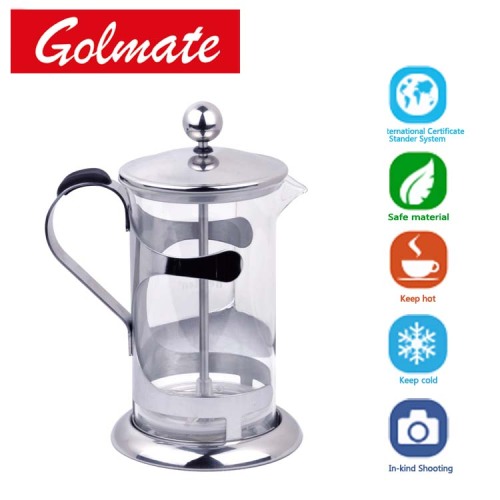 COFFEE/TEA MAKER 0.4L,0.6L(high-grade glass,stainless steel)