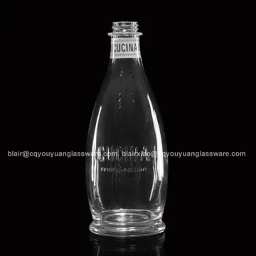 Screw Top Transparent Hand Sanitizer Small Bottles 500ML Bottles Glass