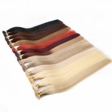 vietnamese hair fusion u tip keratin hair extensions machine pre bonded extension machine/ nail tip hair