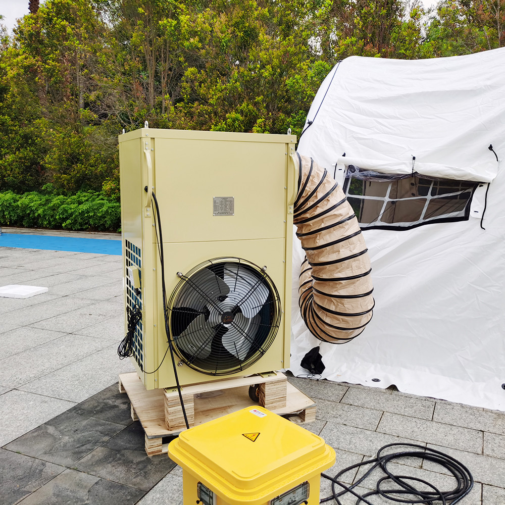 Marquee Tent with Air Conditioner