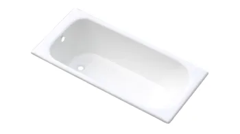 cast iron bathtub