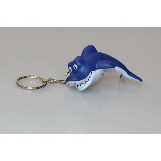 High-Quality Wholesale Pressure Relief Squeeze Toy - Shark Keychain