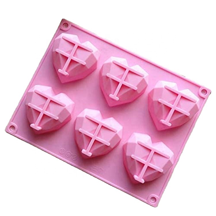 Customized Dessert Mold 6 Cavities Chocolate Mold