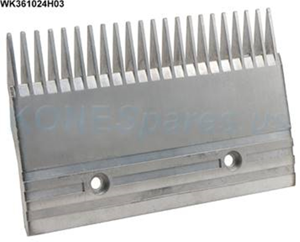 Wk361024h03 22 Pin Central Step Comb W 198 65mm