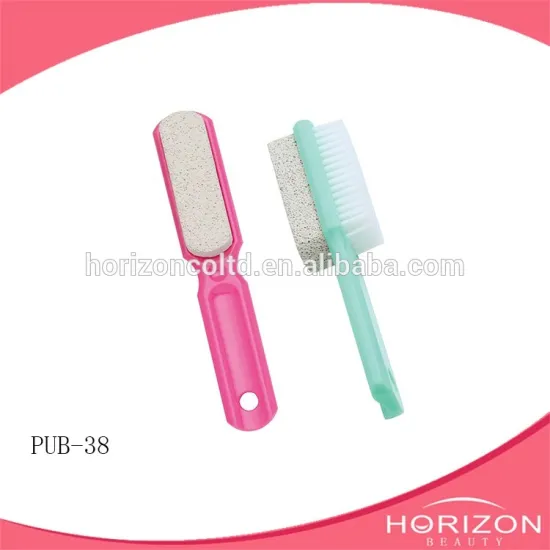 Quality-assured sell well pladtic handle pumice stone