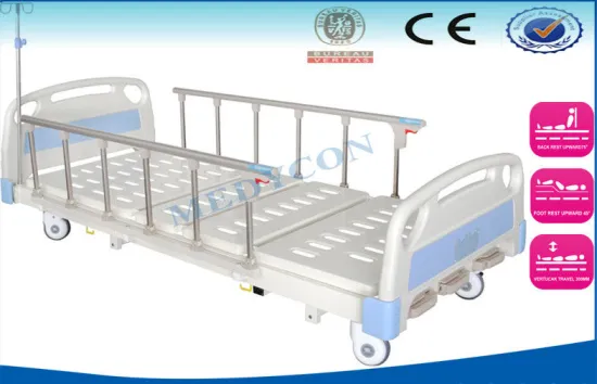 Manual Hospital Bed For Patients Emergency , Extra Low General Ward Bed