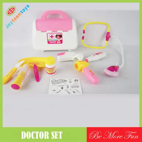 JTH30453 plastic doctor set with sales and light IC