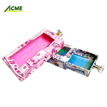Wholesale Eyelash Packaging Box with Transparent Heart-Shaped Window