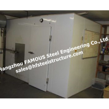 Pu insulated sandwich panel for cold room swing doors