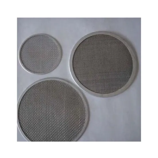New Product 200 Mesh 300 Mesh Stainless Steel Round Titanium Filter Disc For Coffee Filter