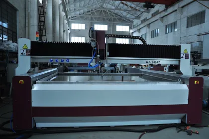 waterjet cutter machine with a drill