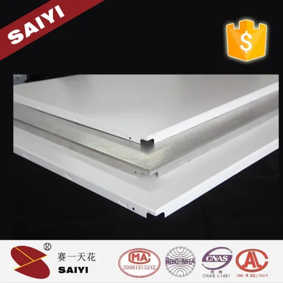 0.5mm lay in ceiling Aluminum false ceiling for Interior Decoration