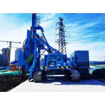 Chain knife type underground continuous wall machine