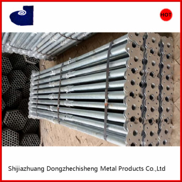 Q235/Q345 carbon steel Galvanized adjustable steel pipe inclined support