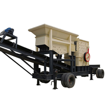 High Capacity Mobile Box Crusher for Stone Production and Construction Waste Recycling