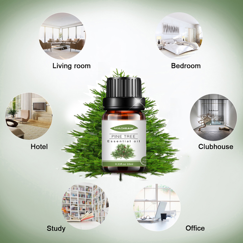 Labele privado Naturaleza 100%PURO PINE Árbol esencial