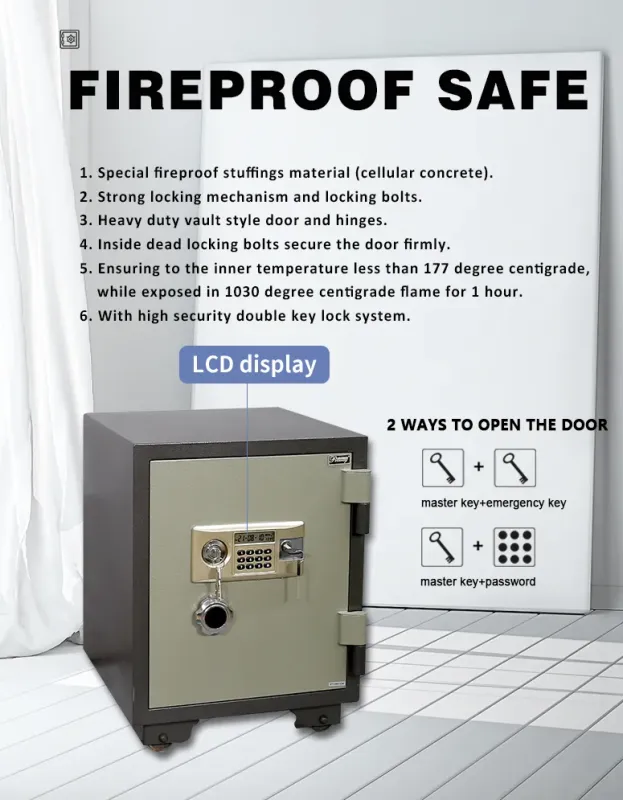Fireproof Safe for File Security
