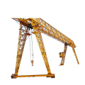 10t single girder rail mounted gantry crane