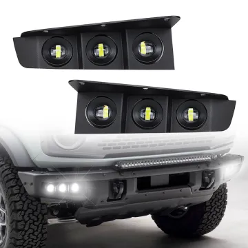 LED Fog Light Running Lamp for Ford Bronco 2021-2023 Front Bumper