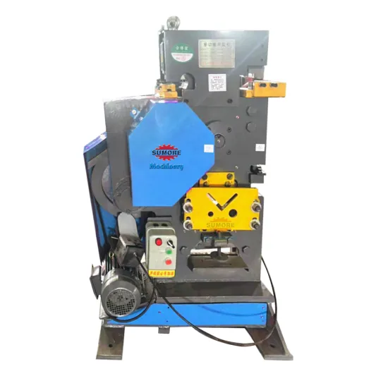 SUMORE QA32-10B Combined Punch and Shear Hydraulic Iron Worker