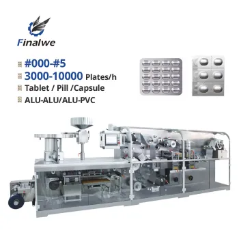 Finalwe Factory Supply Small Masala Blister Packing Machine for Fish Oil Softgel Capsules