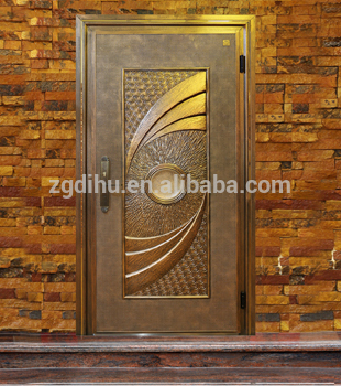 ANTIQUE CAST ALUMINIUM VILLA DOOR WITH HIGH QUALITY