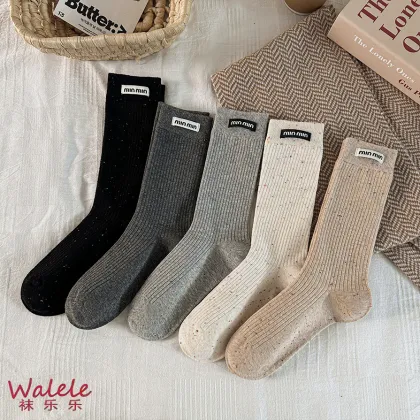 Elegant Winter Socks by Miu's Idea Yarn