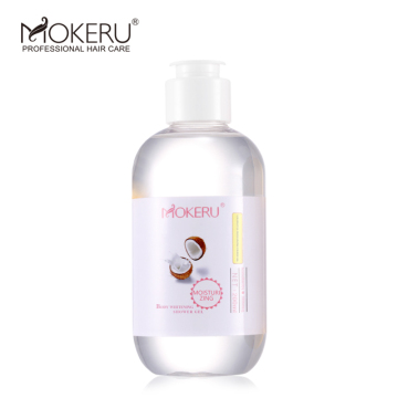 Private Label Organic Coconut Milk Body Wash for Whitening and Lightening