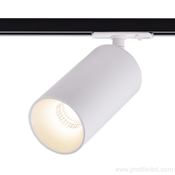 Modern shop office flicker free white track lights