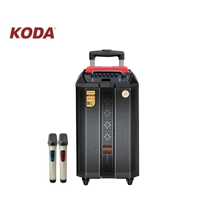 KODA Portable Wireless Rechargeable Speaker with Subwoofer and Mic