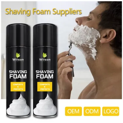 Wholesale Custom Printed Logo Shaving Cream for Men and Women