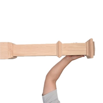Simple Beech Newel For Contemporary Office Spaces