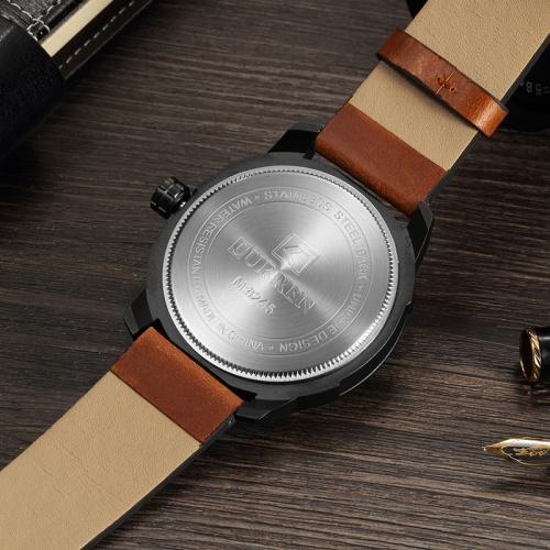 Casual Fashion Leather Waterproof Quartz Watches
