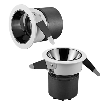Dali Dimmable LED COB Spotlight - Flight empotrada contra el resplandor