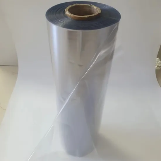 PVC Clear film 60 my for alu alu foil