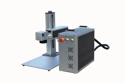 Haotian 100W JPT Mopa Feeltek 3D Dynamic Fiber Laser Marking Machine with Quartz Lens