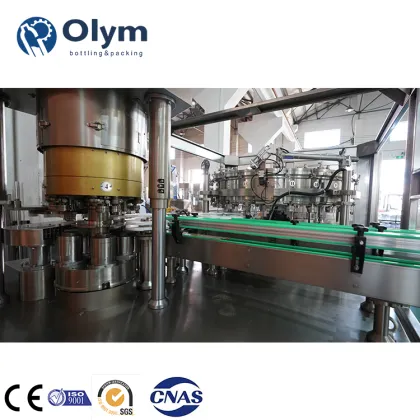 Automatic Can Filler Machine for Carbonated Beverages