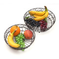 2 Tiers Metal Wire Fruit Bowl Baskets
