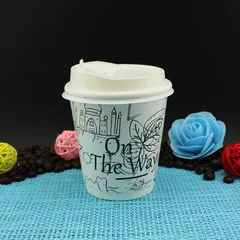 Disposable Hollow Double wall paper cup